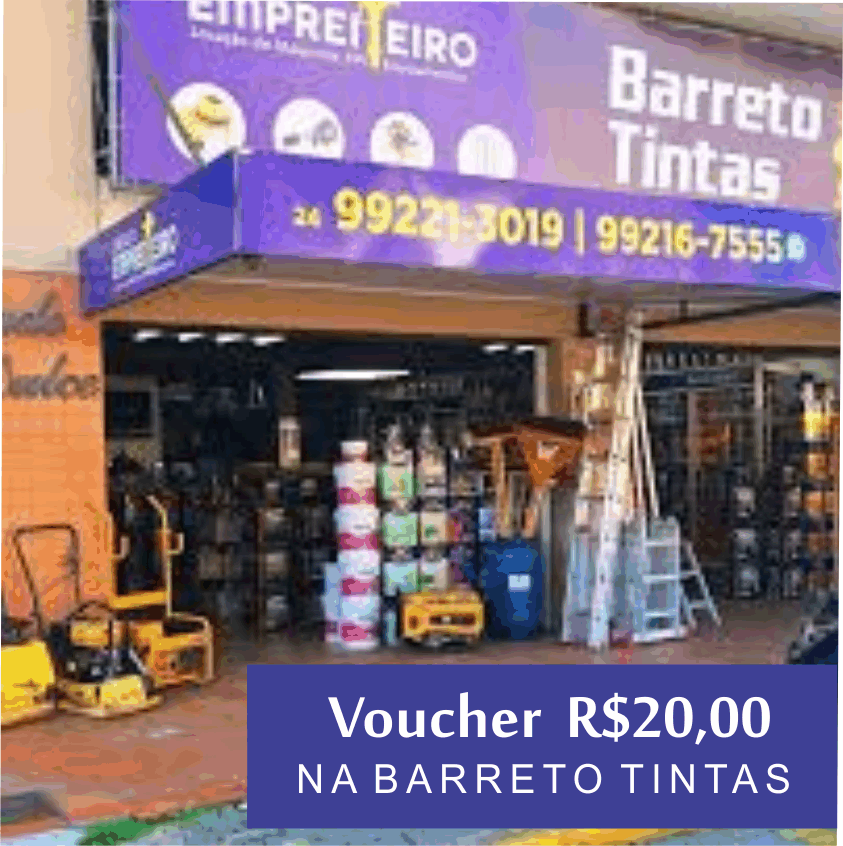 VOUCHER 20,00 - BARRETO TINTAS